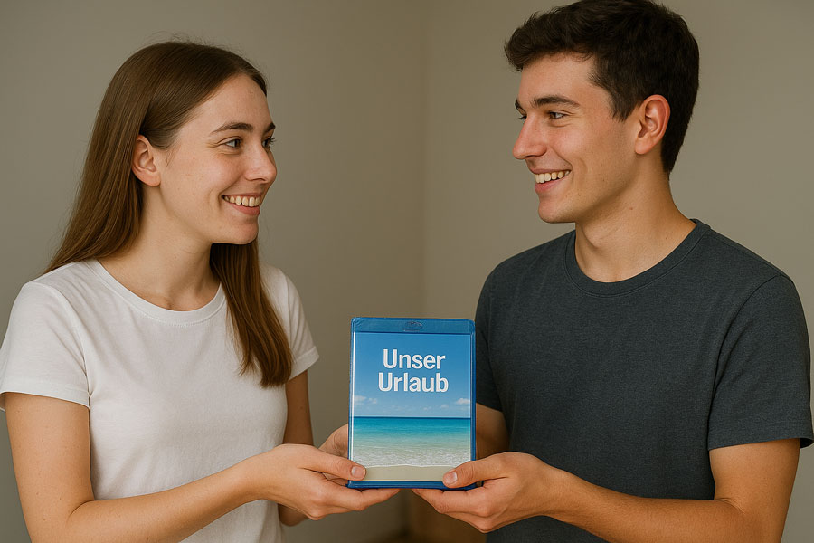Unser Urlaub - UnserFilm.com (KI-generiertes Bild)