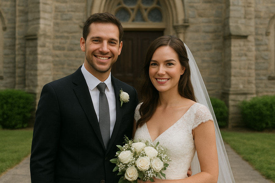Unsere Hochzeit - UnserFilm.com (KI-generiertes Bild)